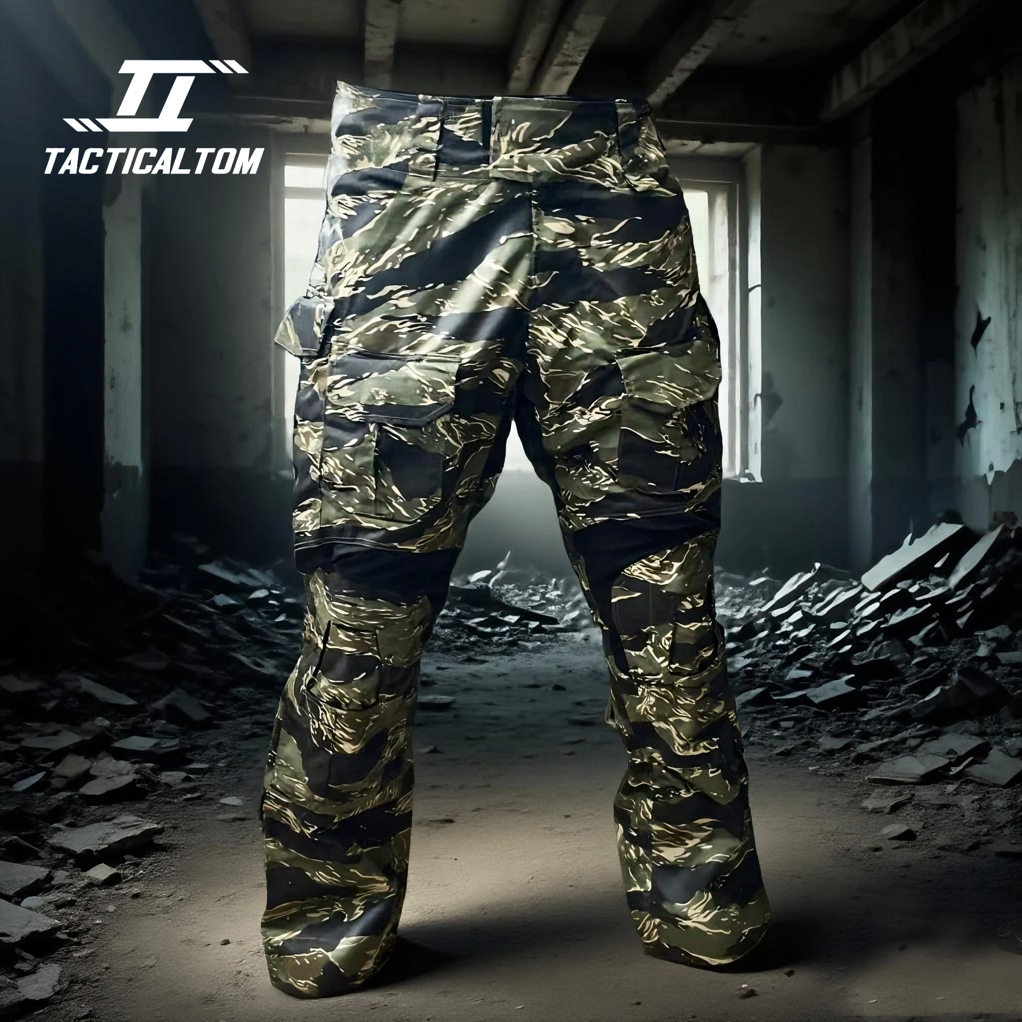 Tactical Tom Jungle Tiger GEN3 suit, outdoor sports combat G3 pants+GEN3 Field, tear resistant and durable tactical suit
