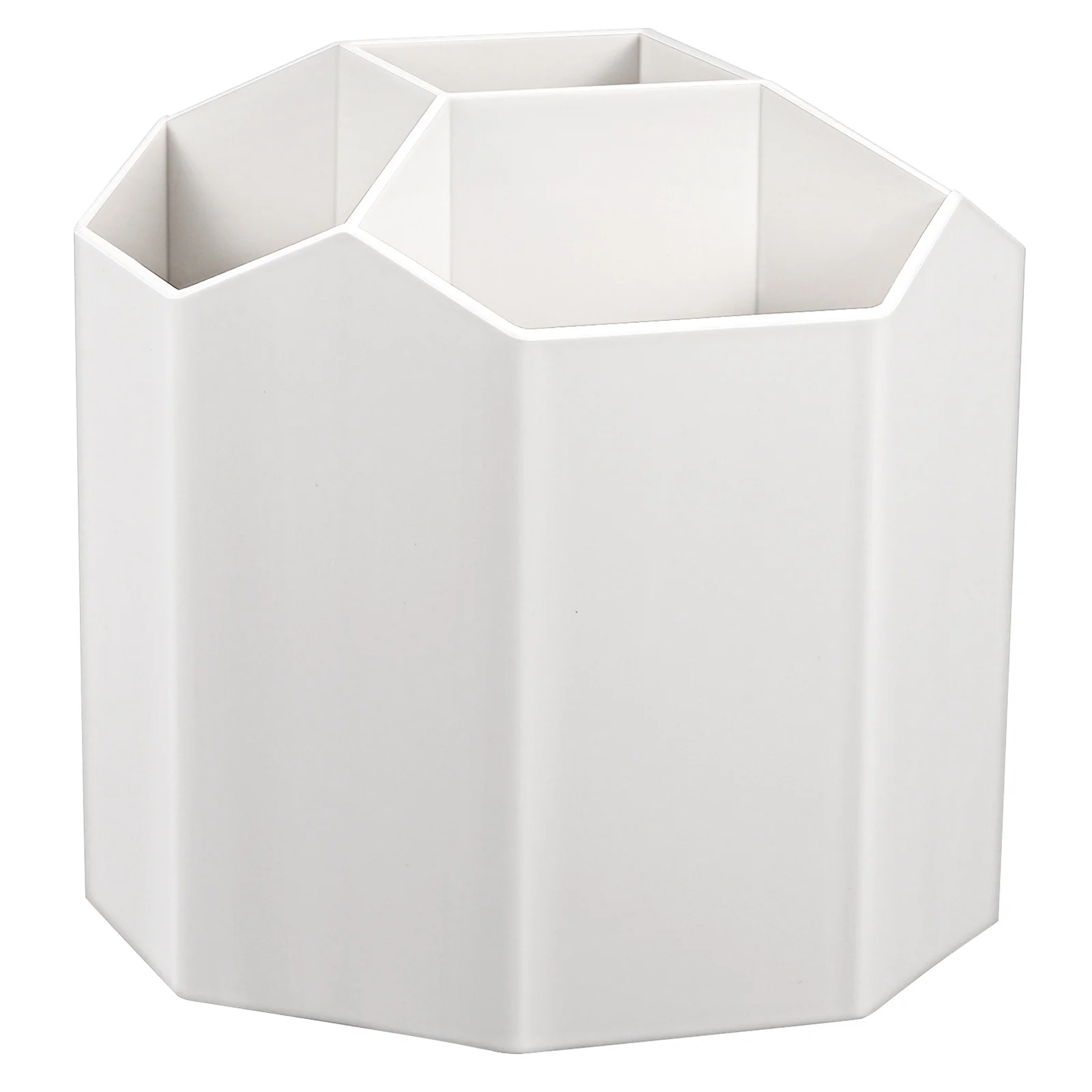 

Rotating Cup Large Capacity Pen Holder For Desk Office Organizer Pencil Makeup Brush Storage Desktop Container Space-Saving