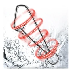 50Pcs Strong Pin Connector Sea Fishing Lure Pin Hook Up Fishing Accessories Fishing Gear Stainless Steel White Nickel