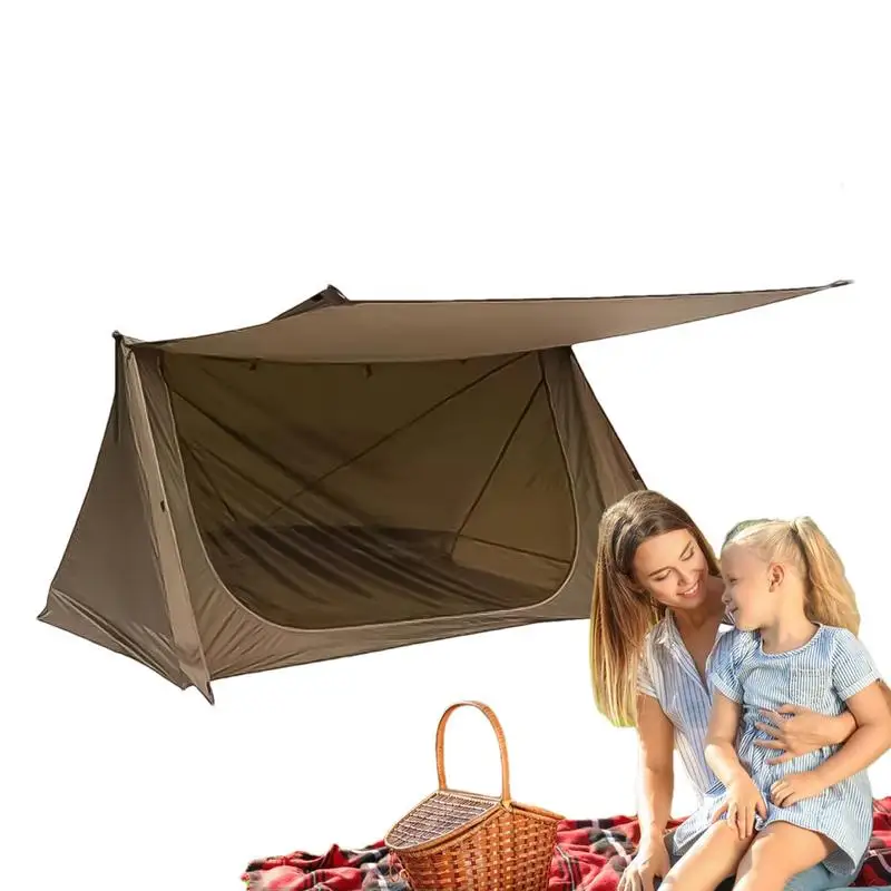 

Ultralight Tent Rodless Camping Tent Waterproof Outdoor Portable Backpacking Summer Tent 2-Person