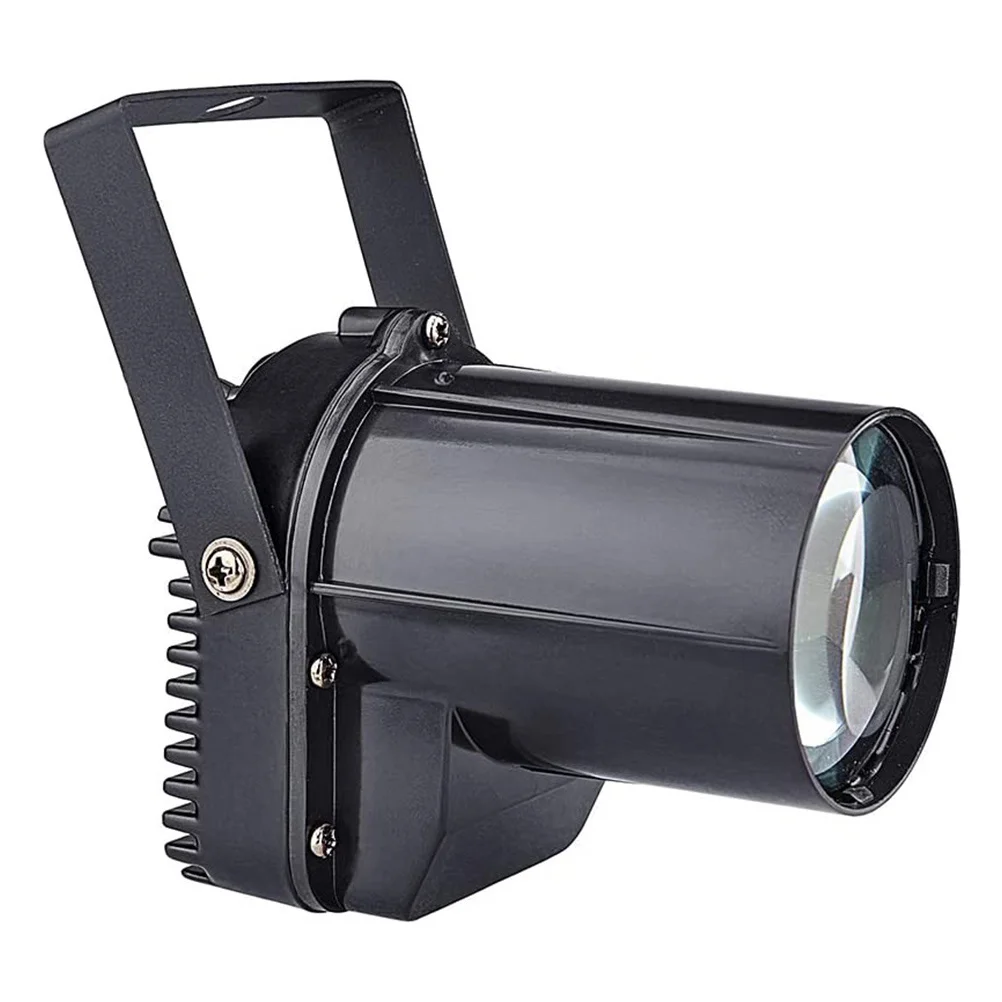 

1Set Mirror Ball Light Disco Ball Spotlight LED Pinspot Light Rotatable Universal Bracket Party Bar Ktv