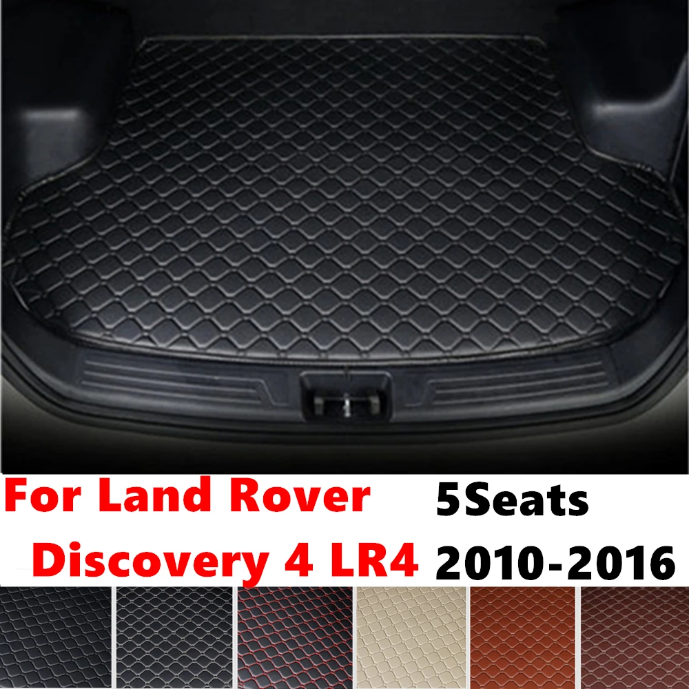 Virus du coffre de voiture pour Land Rover Discovery 4, LR4, 5 sièges, 2016, 2015, 2014-2010, doublure de chargement arrière, accessoires intérieurs, coussin de bagage de coffre