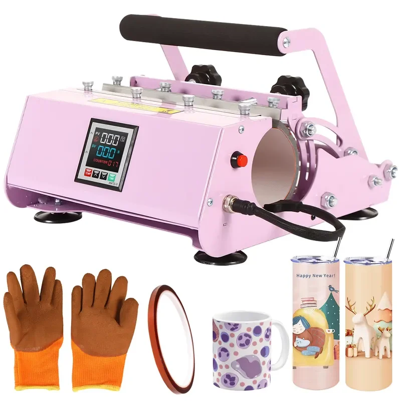 STROVAN Pro Diy Personalized 11oz 20oz Sublimation Tumbler Heat Press Machine All in One Cup Mug and Tumbler Heat Press