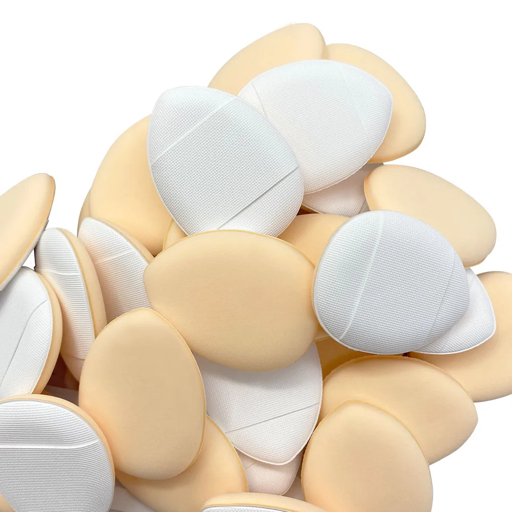 20 stücke Mini Finger Puff Foundation Pulver Detail Make-Up Schwamm Gesicht Concealer Creme Mischung Kosmetische Zubehör Make-Up-Tools