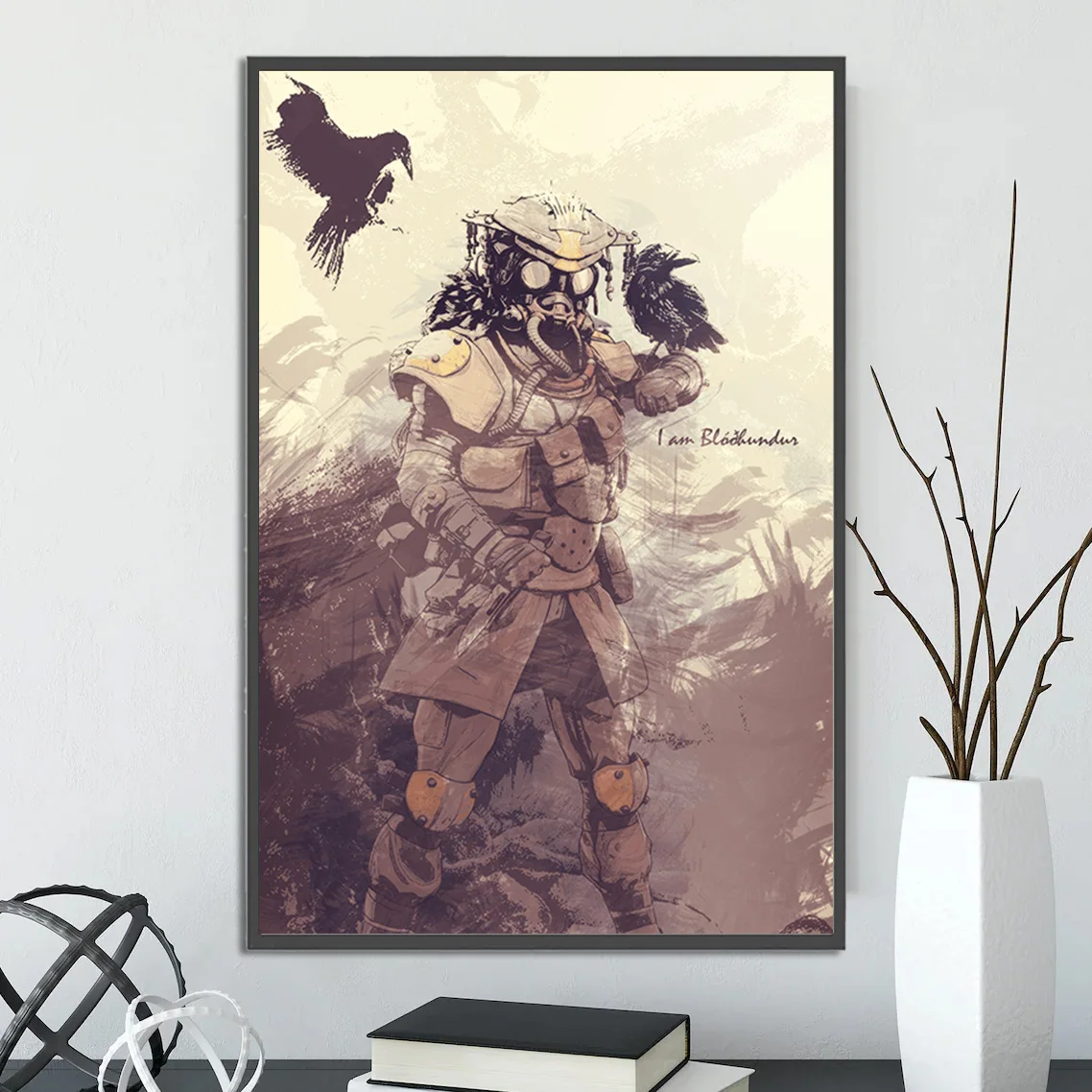 APEX GAME Self-adhesive Poster CAUSTIC Wallpaper Figures OCTANE Home Decoration Painting Wall Art Computer VALKYRIE Gift