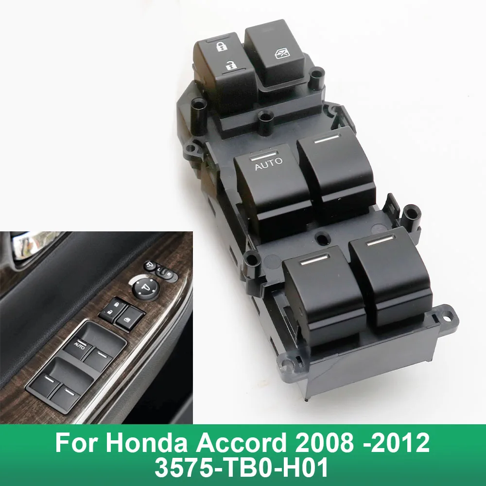 35750-TB0-H01 35750TB0H01 car accessories Electric Power Window Control Switch Button for Honda Accord 2008 -2012