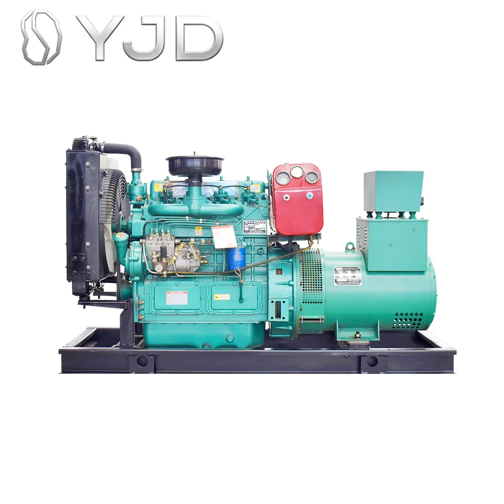 15KW Silent Type Diesel Generator Set Open Frame 50/60Hz 12V DC Electric Start Water Cooled 1800 RPM