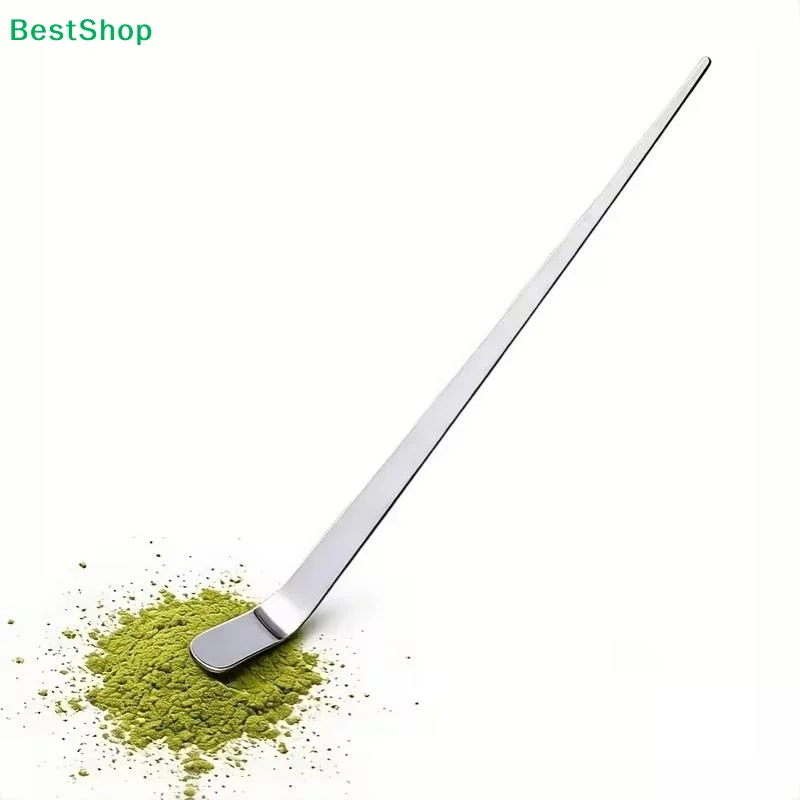 Stainless Steel Tea Sticks With Japanese Traditional Matcha Scoop Teaware For Tea Ceremony Kitchen Leaf Tea Tool