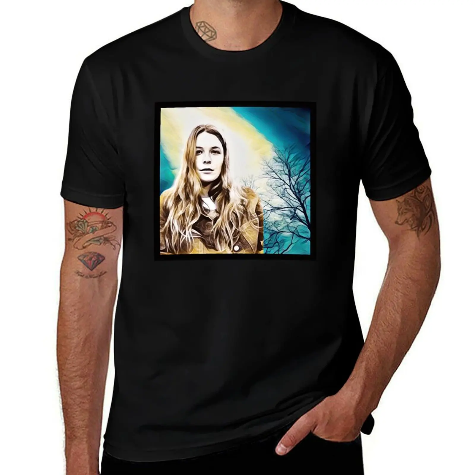 Maggie in the Trees T-Shirt cotton t shirt man T-Shirt