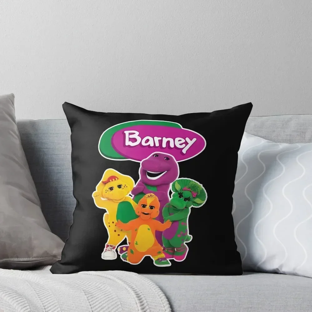 

Barney (Barney & Friends) Throw Pillow Sofa Cover Decorative pillow case Couch Pillows Christmas Pillow