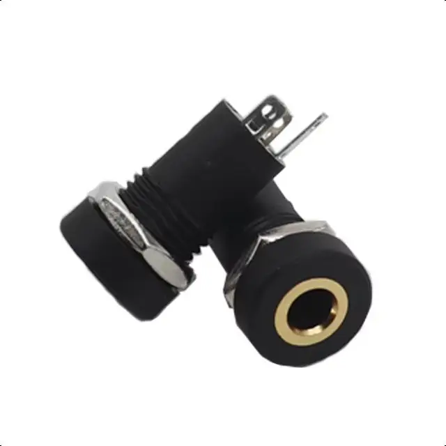 【10-1PCS】3.5mm 3 Pole Audio Jack Socket Female Stereo Connector Solder Panel Mount With Nuts 3.5 Headphone Jack PJ-392A 3Pin