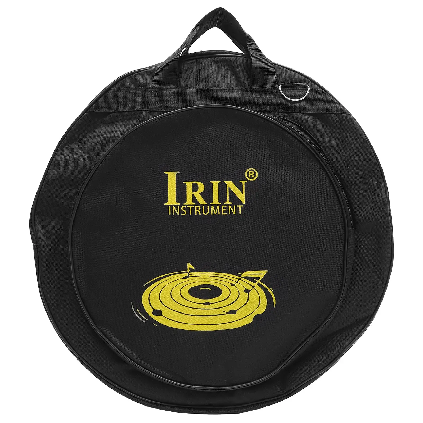 

Cymbal Gig Bag With Handle Cymbal Carrying Bag Black Dust Fits up to 22" Diameter Drum Cymbal Bag for Drum Cymbals and Accessory