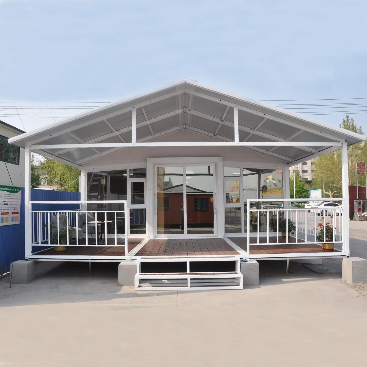 Quality Assurance Expandable 40ft Container House With Bathroom And Kitchen Minimum Order Quantity For Workshops