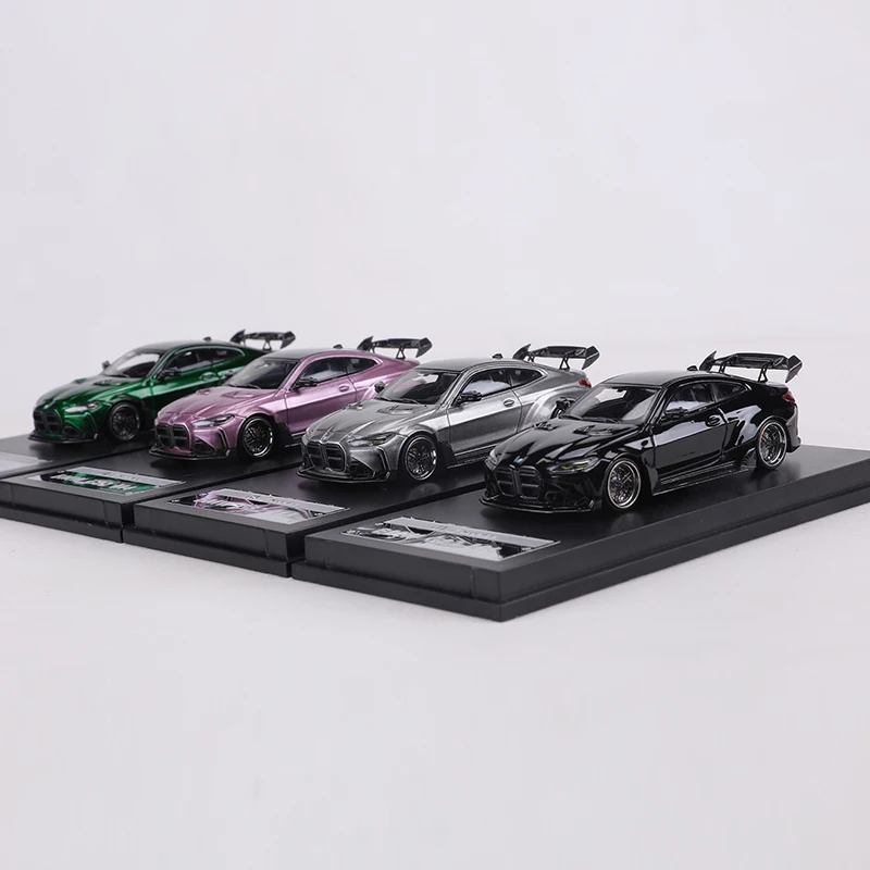 MJ 1:64 G82 M4 Alloy Model Car Simulation alloy casting car model toy collection display piece
