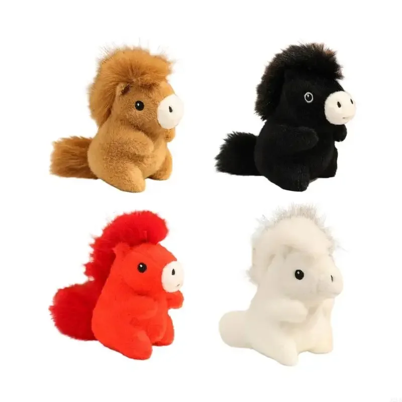 سحر محشوة الحصان وسادة فخمة لعبة غرفة النوم الديكور هدية عيد ميلاد للأطفال صديق مناسبة خاصة مهرجان زخرفة 15UB #4