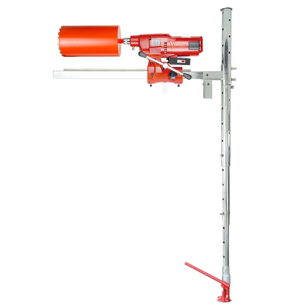 Water Drilling Machine Hydraulic Ejector Punching Machine With Column Bracket Lifting Fixed Frame Wall Drilling Machine
