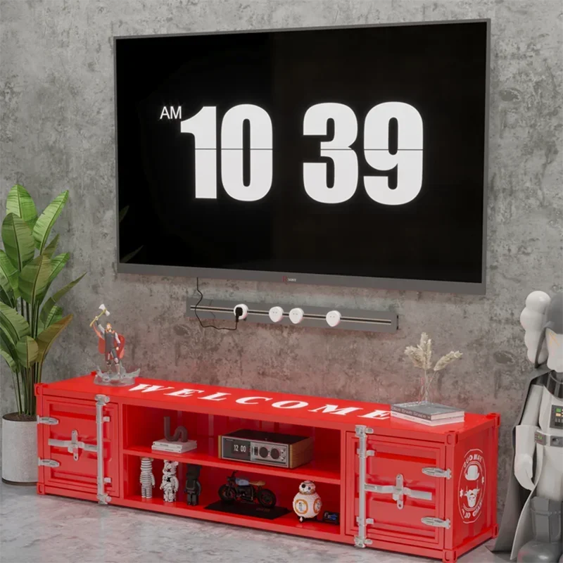 Bedroom Unique Tv Stands Retro Universal Storage Organizer Salon Modern Tv Table Cabinets Muebles Para Tv Italian Furniture