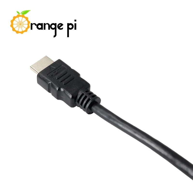 Orange Pi HDMI HD Cable, 1.5M 4K Resolution High Speed Audio Video Transmission Pure Copper Conductor Line