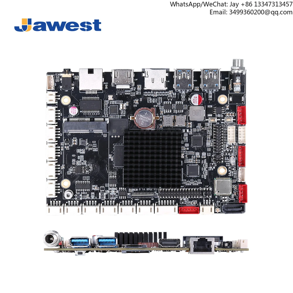 RK3568 RK3588 Intelligentes System Iot Terminal Control Board Rk3288 Embedded Industrial Linux Android Development Motherboard