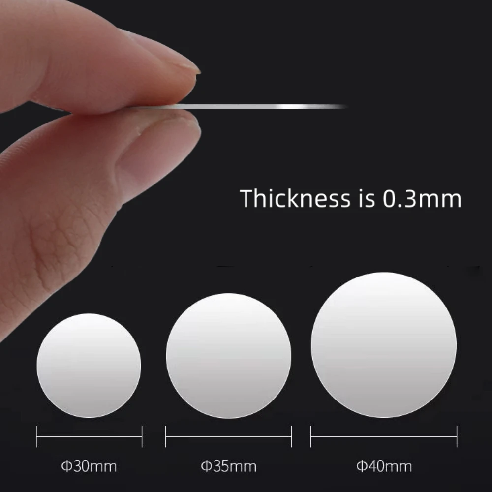 

10pcs Sticker Metal Plate Disk Block Iron Sheet for Magnet Mobile Phone Holder For Magnetic Car Phone Stand holders NOT Magnets