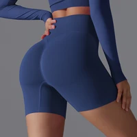 Women Shorts Seamless Yoga Sports Shorts For Women Cycling Jogging Fitness High Waist Push Up Gym Shorts Leggings Yoga Clothing 3