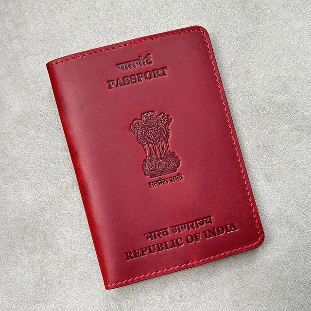 Passport bag leather deals