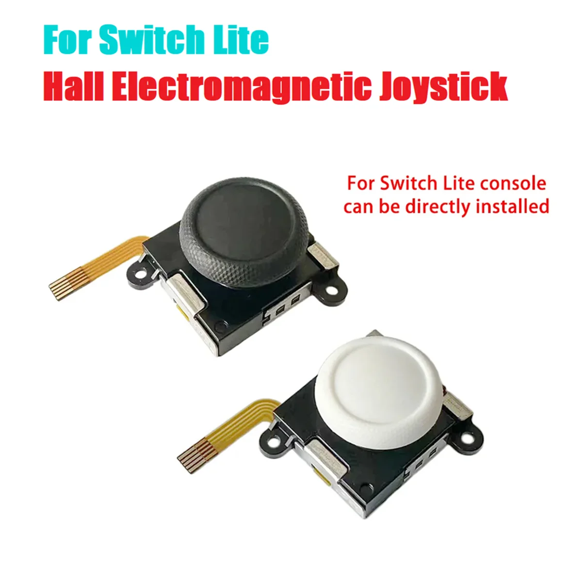 For Switch Lite Hall Electromagnetic Joystick 3D Analog Joystick for Switch OLED for Switch JoyCon Hall Rocker A