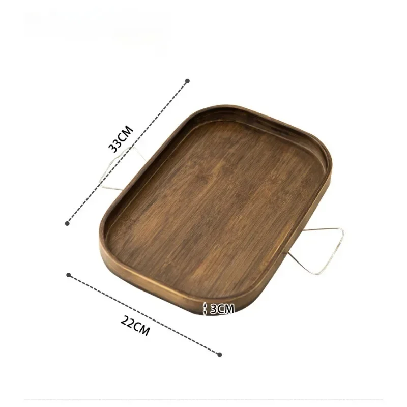 Sofa Armrest Clip-On Table Tray Wooden Foldable Couch Arm Tray Sofa Tables TV Table Side Tables For Eating And Drinking