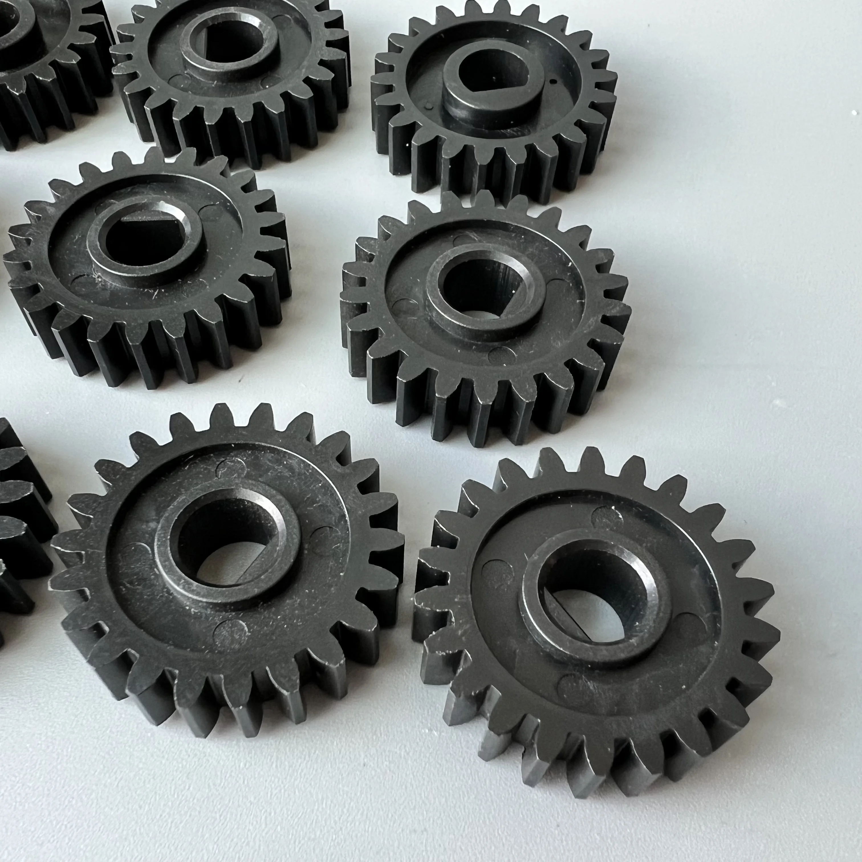 (10 unids/lote) Noritsu Gear 20302029 20303029-00 'D' corte 22 dientes 10mm agujero DIA.36mm para Noritsu LPS24 PRO Minilab