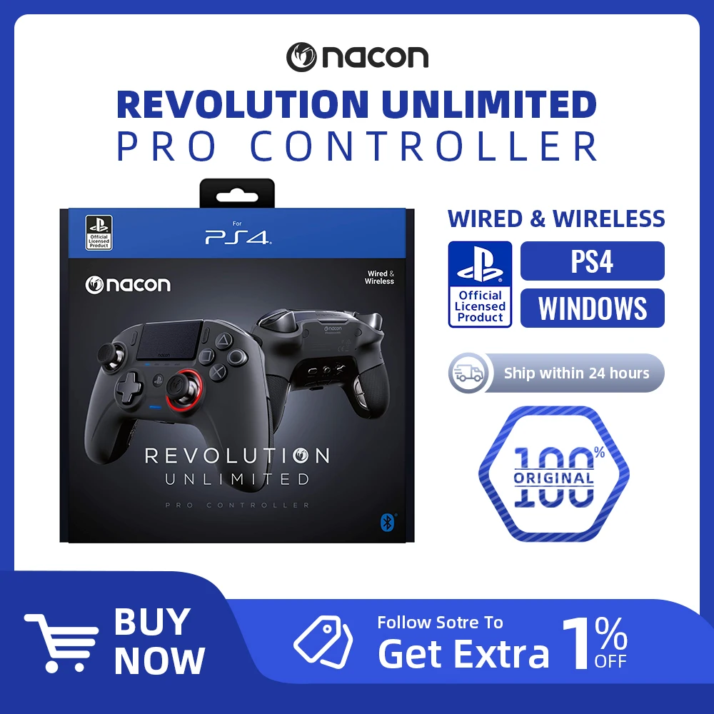 Nacon Revolution Unlimited Pro Controller für PS4: Detaillierte Bewertung und praktische Anwendung im Alltag