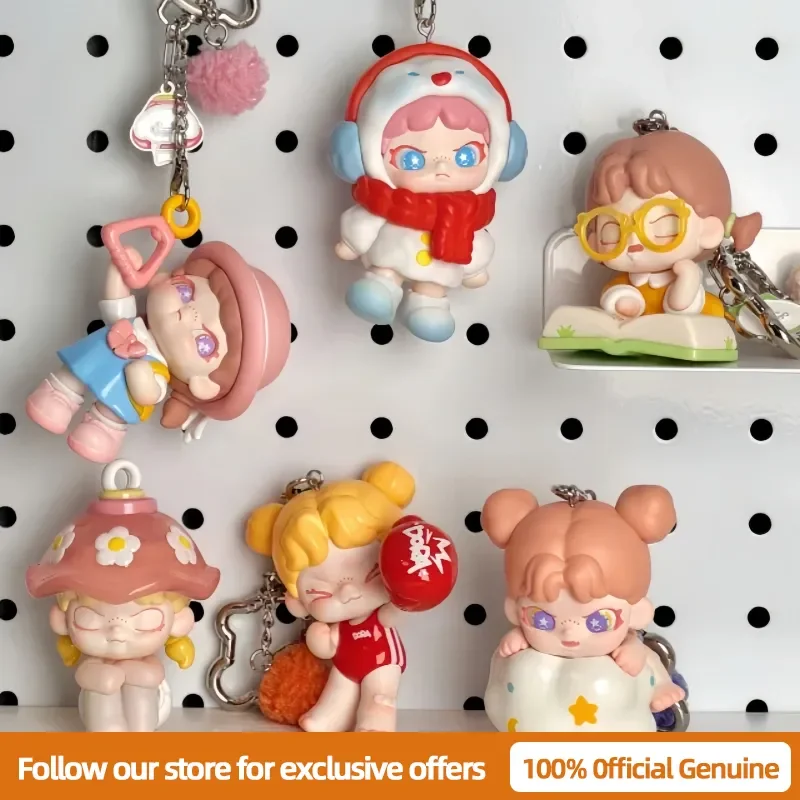 Autentico 2025 Nuovo versione TNT BABY DORA Little Time Series Borsa con ciondolo Portachiavi Scatola cieca Mini regalo a sorpresa carino per ragazza