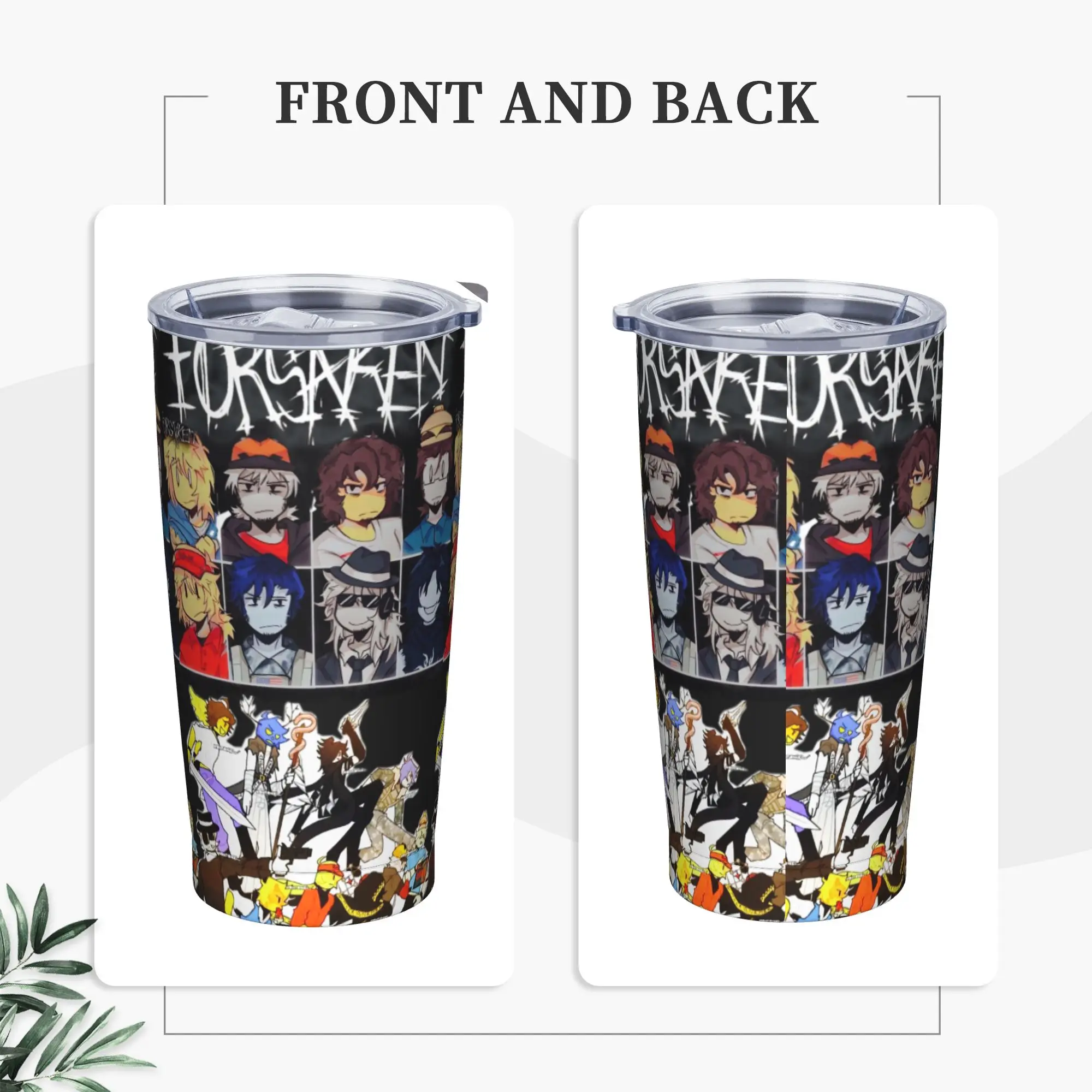 

Forsaken персонаж стакан бутылка для воды для холодных напитков портативная термокружка из нержавеющей стали на заказ DIY кружки для кемпинга чашка