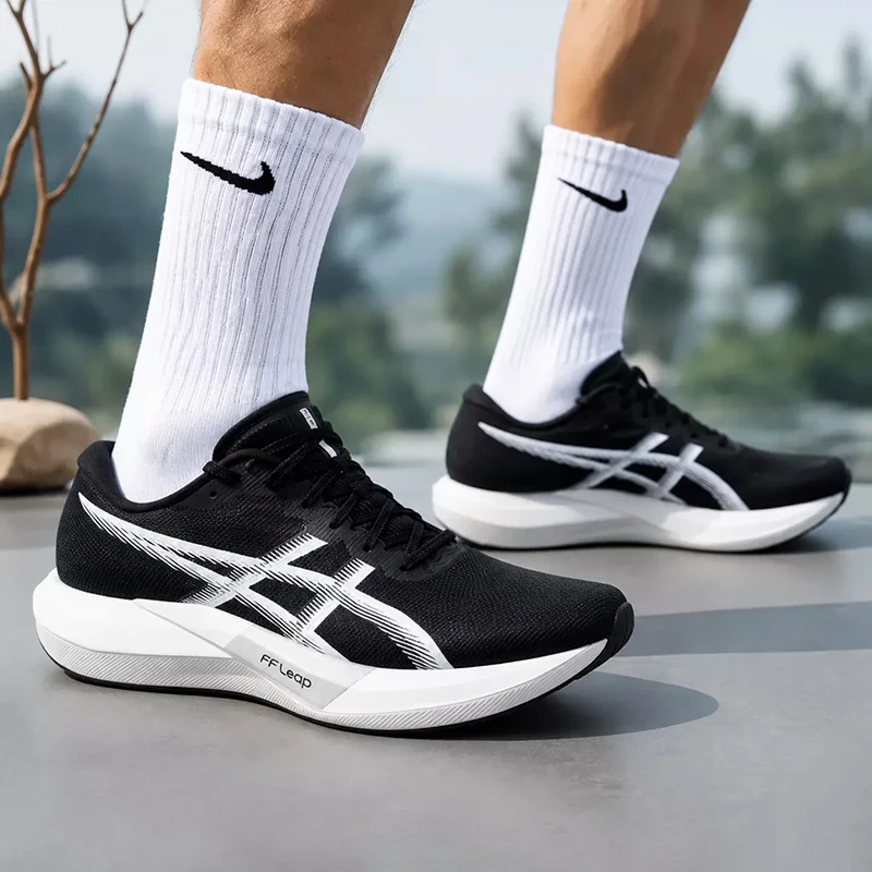 Asics Genuine Men's Carbon Plate Racing Professional Running Shoes, Cushioning and Breathable Fitness Sports Shoes 1013A183-001