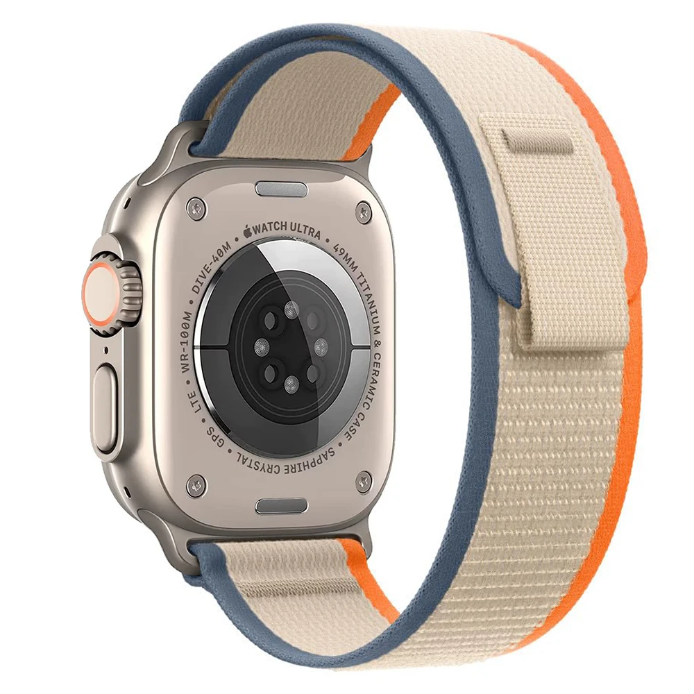 Image 3: Bracelet à boucle Trail pour Apple Watch Ultra 3 2, 49mm 46mm 44mm 40mm 45mm 41mm 42mm, Bracelet Correa iWatch série 11 10 SE 9 8 7