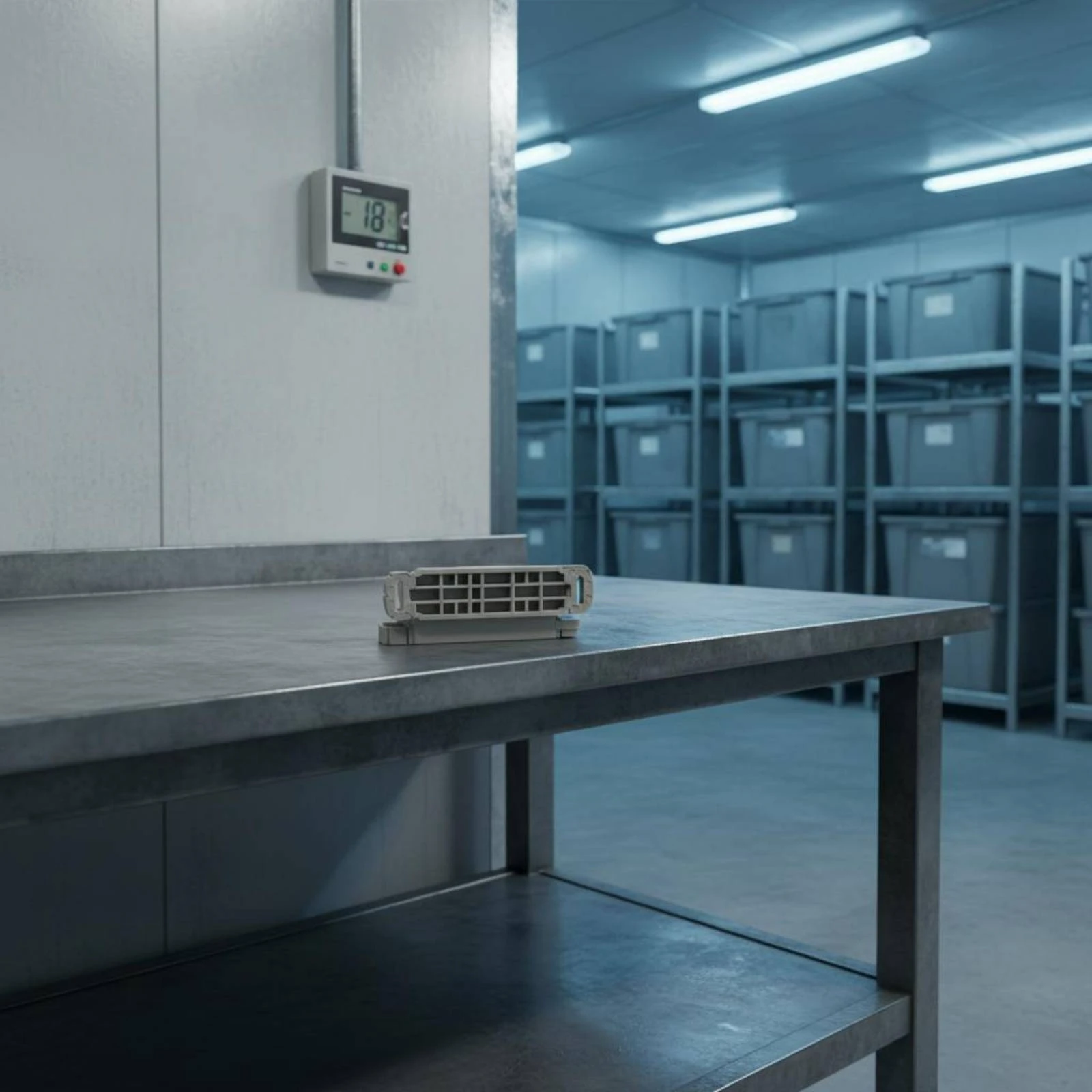 Picture 4: Cold Storage Door Handle Heavy-Duty Cold Room Handle Industrial Hardware Anti-Collision Adjustable