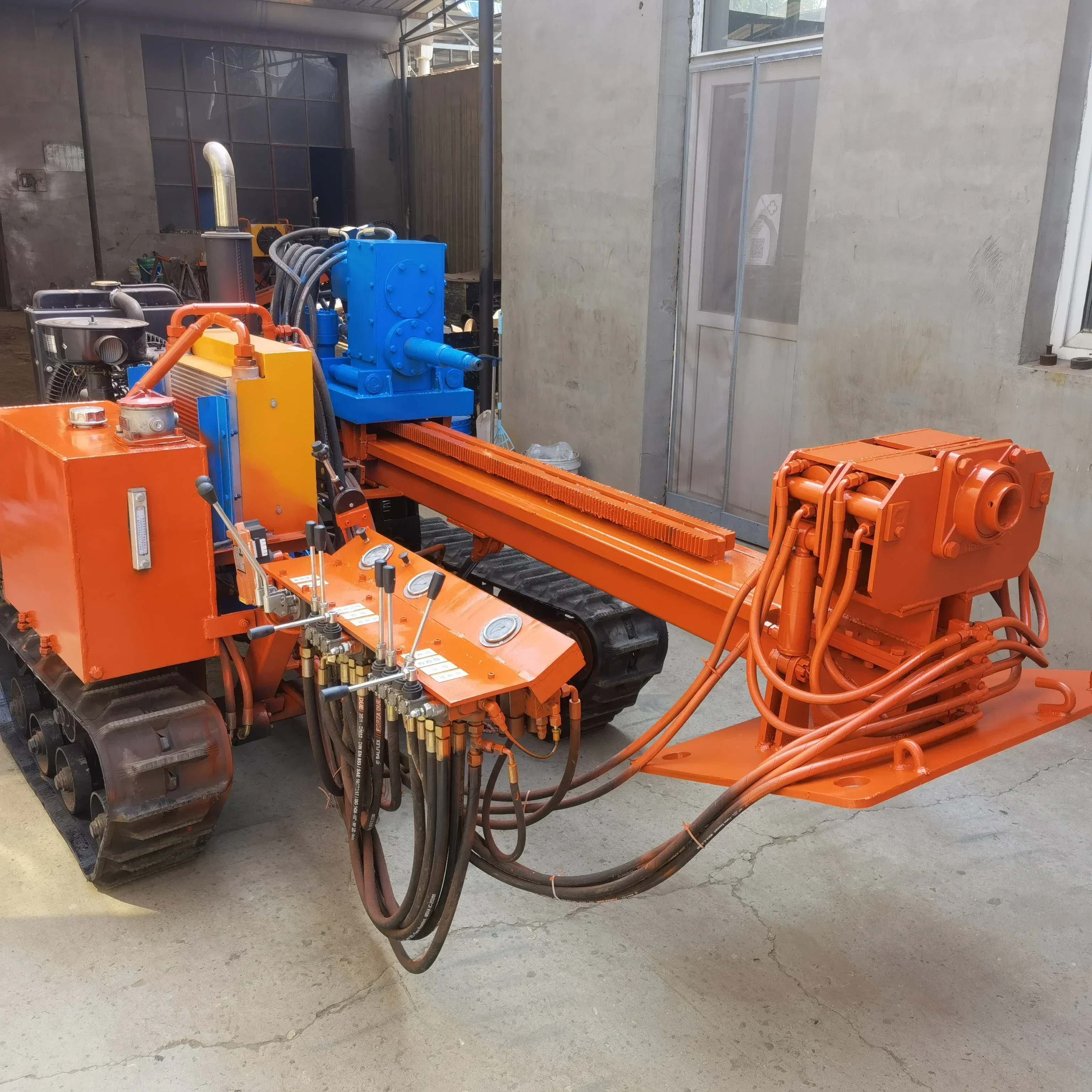 Plate-forme de forage dth à marteau portable, Mini plate-forme de forage directionnelle horizontale Portable pour le perçage de couches de roche