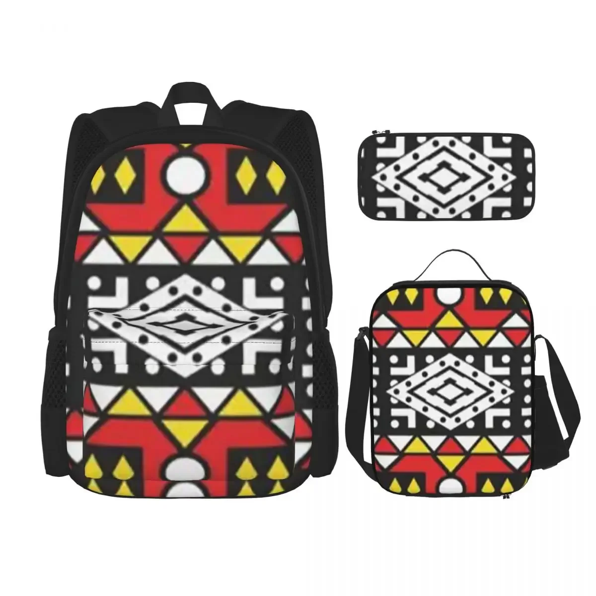 Kizomba-mochila Samakaka Ankara para niños y niñas, mochila escolar para niños, bolsa de almuerzo, bolsa para bolígrafos, juego de tres piezas