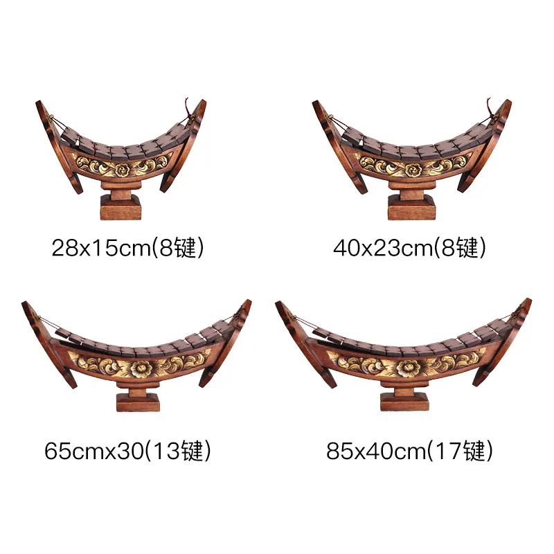 Thai crafts wood carving ornament South East Asia decoration living room entrance creative ornament musical instrument xyl