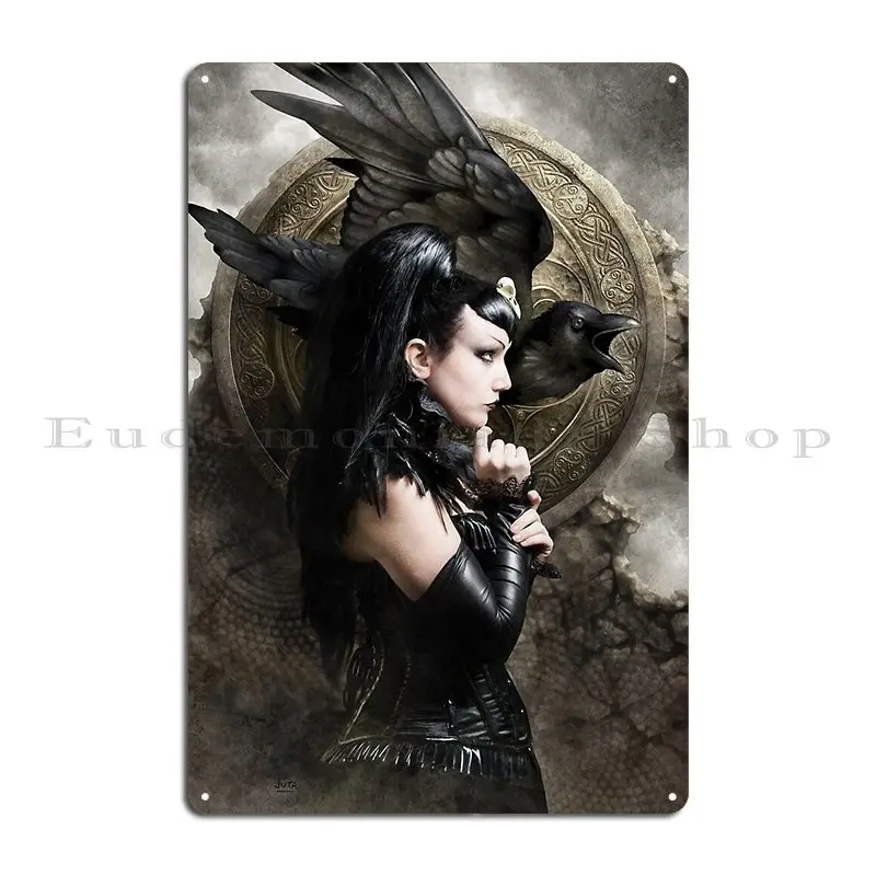The Morrigan Metal Signs Club Create Club Party Club Living Room Tin Sign Poster