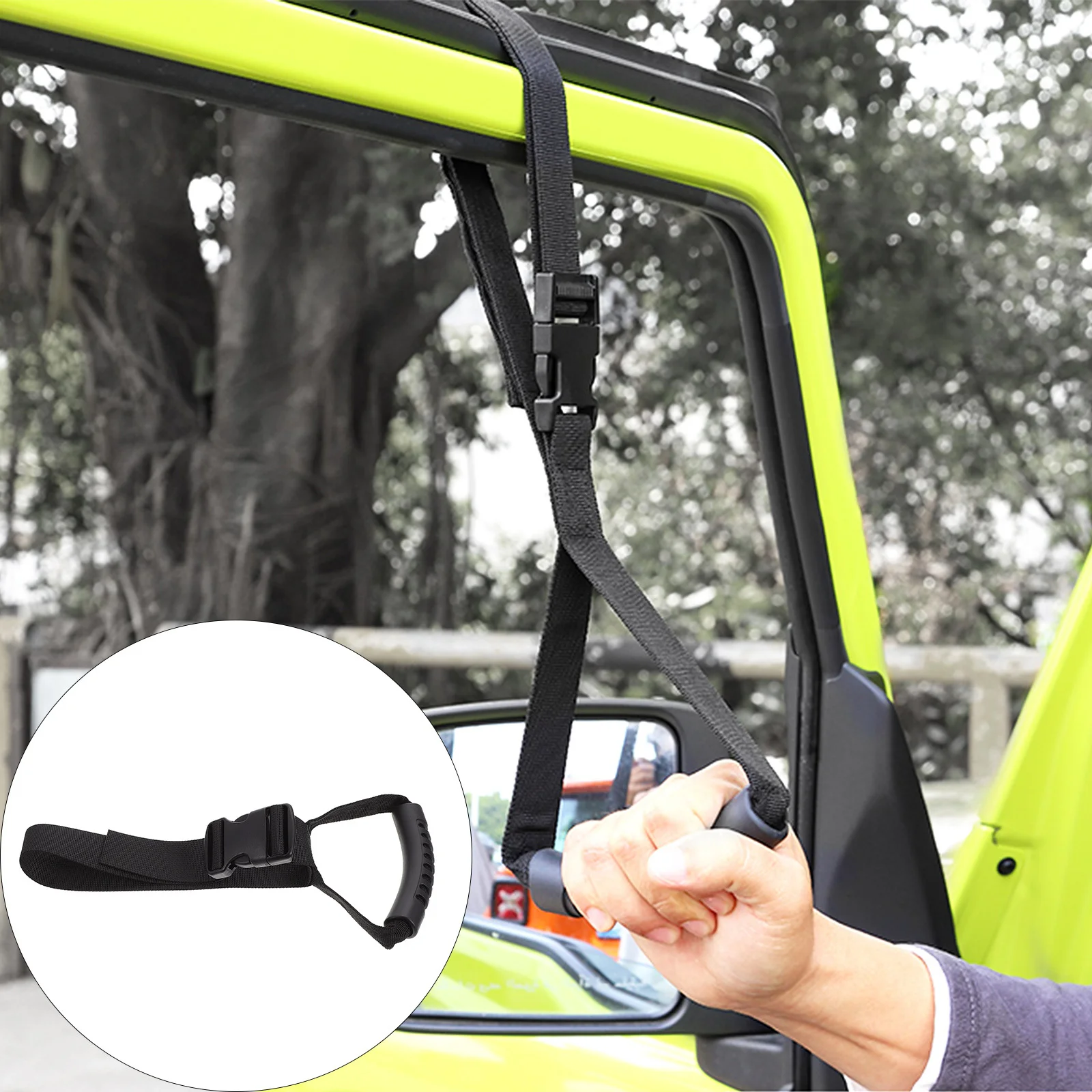 

1Pcs Automotive Standing Aid Car Window Safety Support Handle Adjustable Car Ergonomic Non-Slip Grip for Elderly