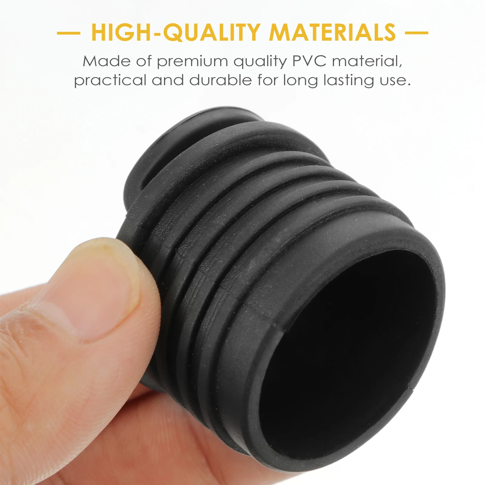 

4pcs Pvc Waterproof Scupper Plug For Kayak Drain Boat Plug Stopper Durable Light Plastic Replacement Threaded Bung Marine