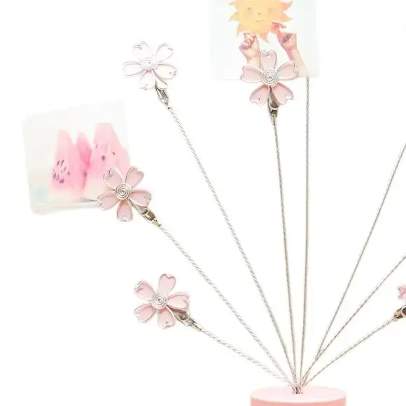 

8-Branch Family Tree Picture Frame Holder,Photo Tree Holder Clip,Card Photo Clips Holder Desk Stand,Picture Holder Stand