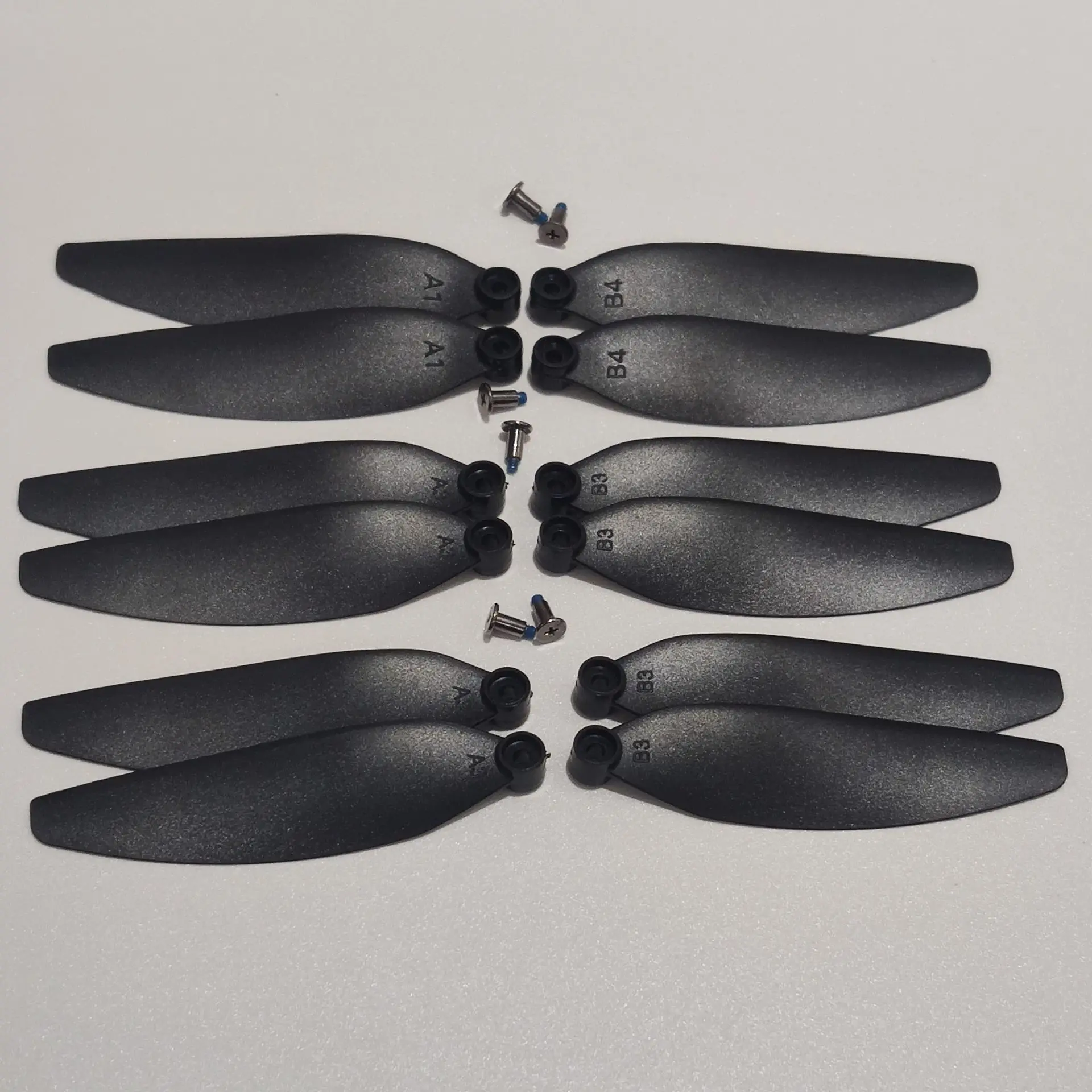 12PCS New K12 MAX Foldable Brushless RC Quadcopter K12Max Drone Blade Propeller Wing Fan Maple Leaf Propellers Blades Accessory