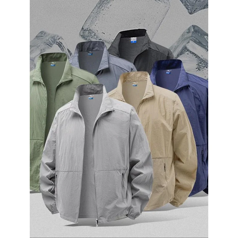 Summer Clothing Brands Men - Camicia Protettiva Solare da Uomo in