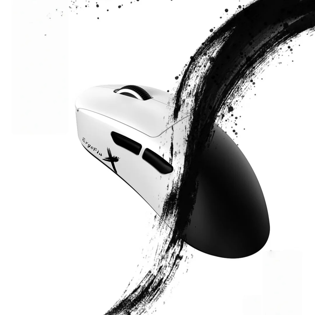ZORNHER Ergoflux9 Gaming Mouse Lightweight Wireless Gaming E-Sports Rechargeable Tri-Mode Ergonomic Design EX9 PAW3950