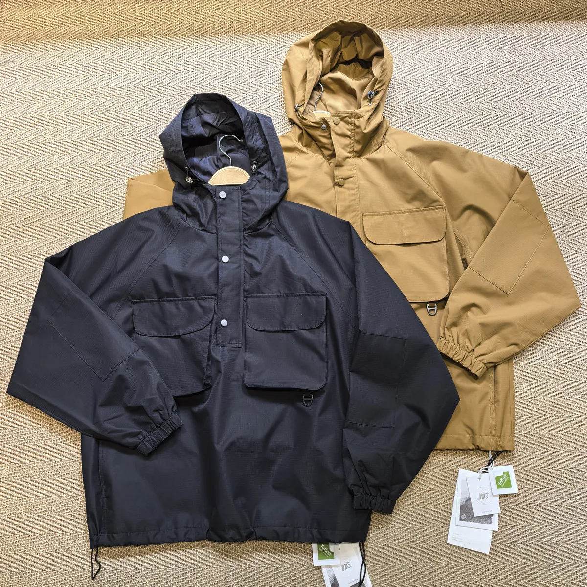 2026 New High-End Fabric with Good Texture Pullover Hooded Jacket Coat Baggy Coat Jacket Retro