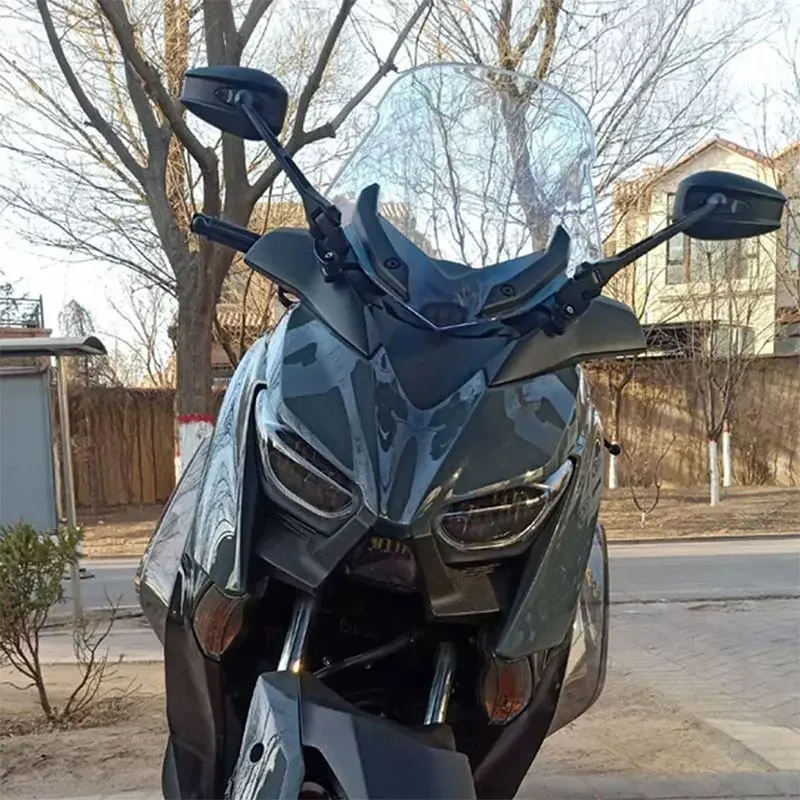 For Yamaha XMAX300 X-MAX300 2017 - 2022 Modified Motorcycle Winglets Mirrors Wind Wing Adjustable Rotating Rearview Mirror Side