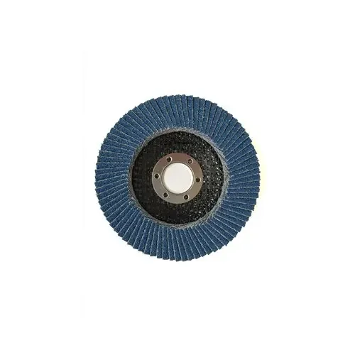 Abrasives 4-1/2" x 7/8" Premium High-Density Jumbo Zirconia Type 29 Flap Discs for Sanding, Stock and Rust Removal, Finishing, G