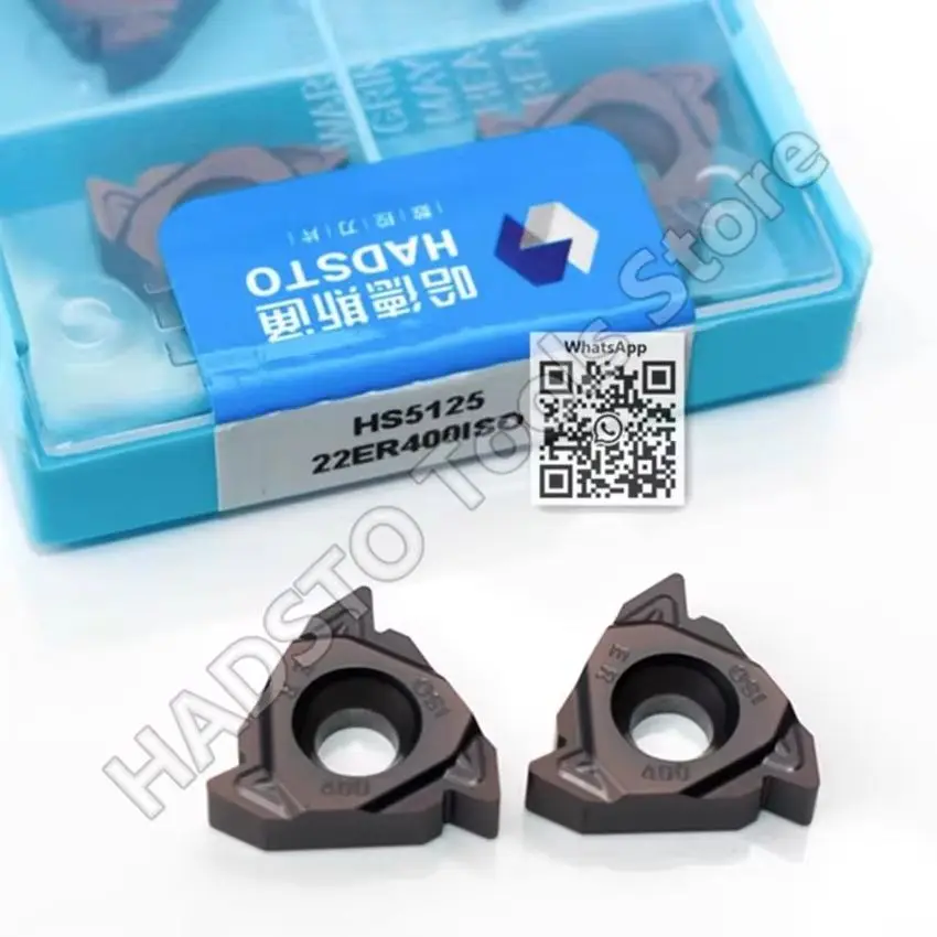 

22ER400ISO HS5125/22IR400ISO HS5125/22ER400ISO HS5225/22IR400ISO HS5225 22ER 22IR 400ISO HADSTO carbide inserts Threaded inserts