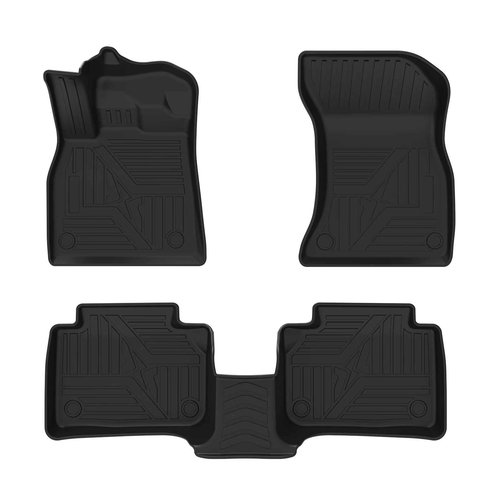 

3d carpet For AUDI Q5L 2018-2025 rubber floor mats TPE Waterproof Carpet Antislip Car Mat